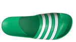 Load image into Gallery viewer, Adidas Adilette Aqua Slides Vivid Green Cloud White
