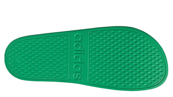 Adidas Adilette Aqua Slides Vivid Green Cloud White