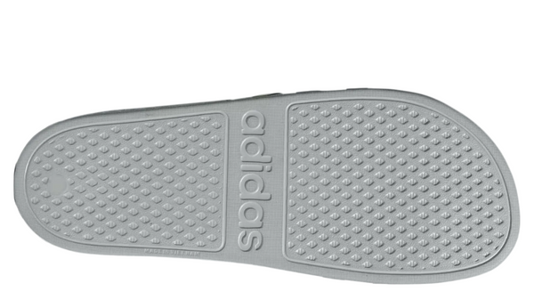 Adidas Adilette Aqua Slides Grey Two Green Spark Grey