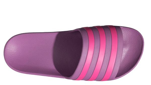 Adidas Adilette Aqua Preloved Purple Lucid Pink Preloved Purple (Women's)