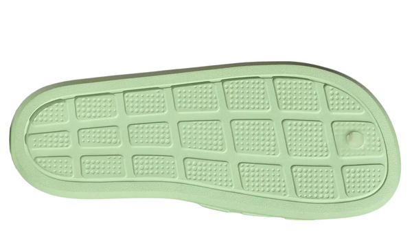 Adidas Adilette Flow Slides Semi Green Spark
