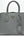 Prada Medium Saffiano Leather Double Prada Bag Grey (Pre-owned) GJ9V8B4