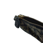 Load image into Gallery viewer, Christian Dior Mini Diorissimo Canvas Saddle Pochette Shoulder Bag (Pre-owned) JXGHQ7H
