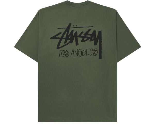 Stussy Stock Los Angeles Olive Tee