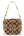 Coach Beige/White Signature Canvas and Leather Carly Hobo (Pre-owned)
