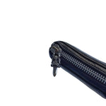 Load image into Gallery viewer, Chrome Hearts REC F ZIP Wallet 3 Cemetery Cross Patch black Leather (Vintage)
