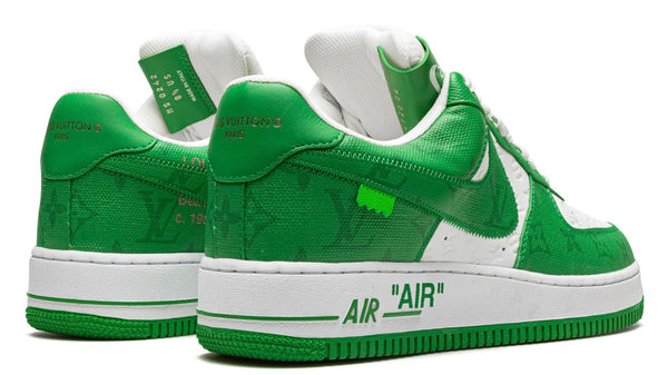 Louis Vuitton Nike Air Force 1 Low By Virgil Abloh White Green