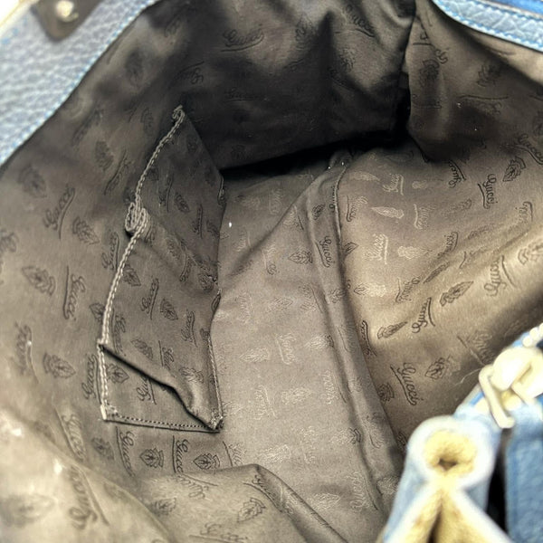 Gucci Medium GG Canvas Bamboo Libeccio Tote Bag (Pre-owned) R6KMQY2