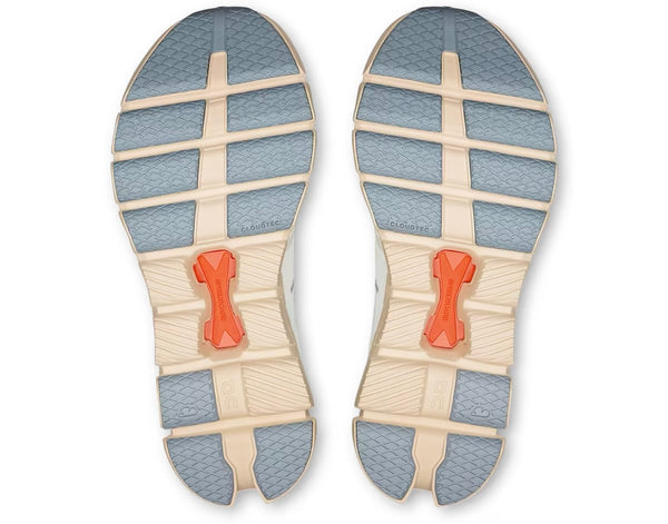 On Running Cloud X 4 Ivory Salmon (Women's)