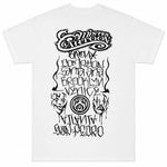 Load image into Gallery viewer, Stussy World Tour 2006 Mister Cartoon Limited Edition White Tee
