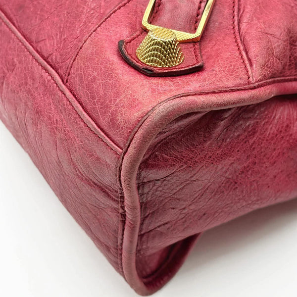 Balenciaga Agneau Giant 21 Gold Hardware Part Time Bubblegum (Pre-owned) HJ4VR22