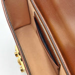 Load image into Gallery viewer, Gucci  Mini Padlock Top Handle Shoulder Bag GG Supreme Canvas (Like new) 7J9GKH8

