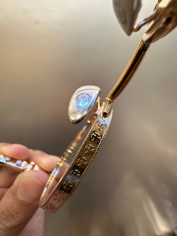 Chrome Hearts Honey Dipped Glasses (Gold Frame)