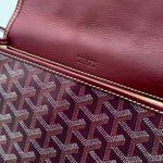 Load image into Gallery viewer, Goyard Goyardine Belvedere II PM shoulder bag Burgundy (Like new) HBJQK3H
