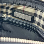 Load image into Gallery viewer, Burberry London Black Pebbled Leather Clutch (Pre-owned)
