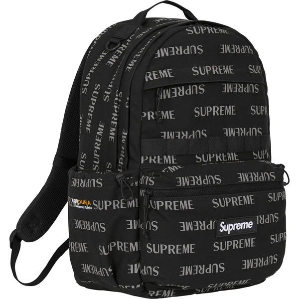 Supreme Logo Backpack (FW26) Black