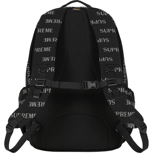 Supreme Logo Backpack (FW26) Black