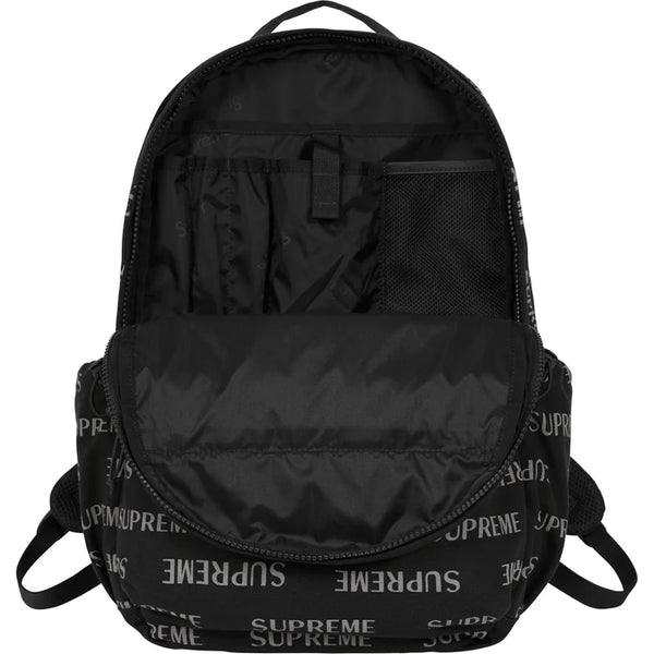 Supreme Logo Backpack (FW26) Black