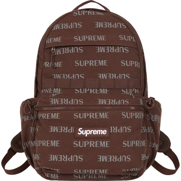 Supreme Logo Backpack (FW26) Brown