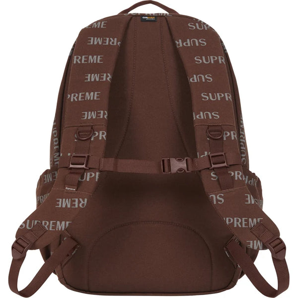 Supreme Logo Backpack (FW26) Brown