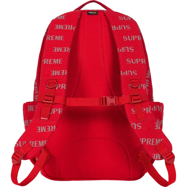 Supreme Logo Backpack (FW26) Red