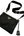 Prada Re-Nylon & Saffiano Leather Pouch Black (Like new) T7XHY8T