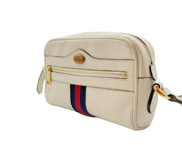 Gucci 2016-2025 Mini Leather Ophidia Crossbody Bag (Like new) 9YW3DG4