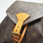Load image into Gallery viewer, Louis Vuitton Monogram Canvas Montsouris GM Backpack Bag (Pre-owned) VY3WBG6

