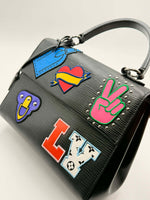 Load image into Gallery viewer, Louis Vuitton Cluny handbag Black Epi Leather (Like new) J3GCDHM
