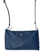 Load image into Gallery viewer, Prada Baltico Vitello Daino Leather Bandoliera Bag (Pre-owned) XWHMQDJ
