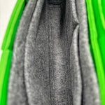 Load image into Gallery viewer, Bottega Veneta Green Leather Cassette Bag (Like new) MXV6QJ7
