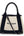Balenciaga Cotton Canvas Calfskin Navy Cabas XS Natural Black (Pre-owned) 7JCQGGQ