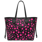 Load image into Gallery viewer, Louis Vuitton x Yayoi Kusama Black/Pink Monogram Empreinte Leather Neverfull MM NM Bag (Like new) J2WBK6G
