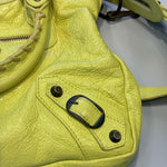 Load image into Gallery viewer, Balenciaga Mimosa Lambskin Leather First Motorcycle Bag (Vintage)
