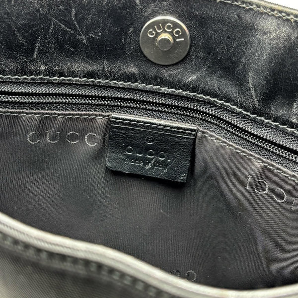 Gucci Black Nylon Shoulder Bag (Like new) DC6GJTY