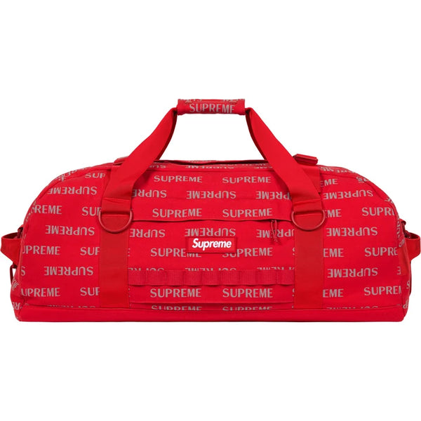 Supreme Large Duffle Bag (FW26) Red