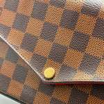 Load image into Gallery viewer, Louis Vuitton Pochette Félicie Damier Ebene Canvas (Like new) YYBWTJ3
