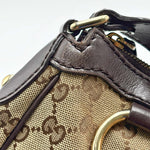 Load image into Gallery viewer, Gucci Beige/Brown GG Canvas Medium Sukey Hobo (Pre-owned) 9X9Y2WG
