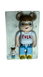 Load image into Gallery viewer, Bearbrick Javier Calleja 100% &amp; 400% Set White (Signed)
