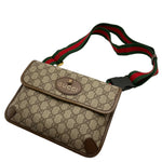 Load image into Gallery viewer, Gucci Neo Vintage GG Supreme Belt Bag (Pre-owned) 46XQHTD
