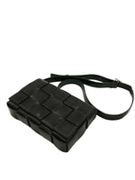 Load image into Gallery viewer, Bottega Veneta Cassette Crossbody Bag Black/Green (Like new)
