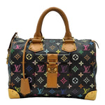 Load image into Gallery viewer, Louis Vuitton x Takashi Murakami Black Monogram Multicolor Speedy 30 Bag  (Pre-owned)
