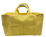 Load image into Gallery viewer, Prada 2000 Canapa tote bag Yellow (Like new)
