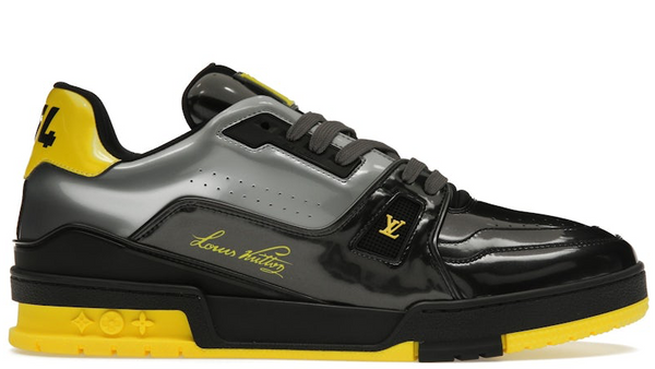 Louis Vuitton Trainer Black Yellow LIKE NEW (VNDS)
