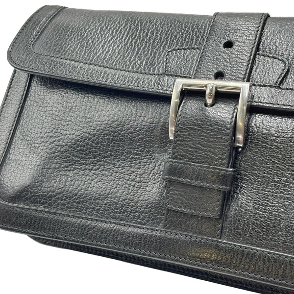 Prada Enameled Metal Tiangle Shoulder Bag (Pre-owned) M68H42K