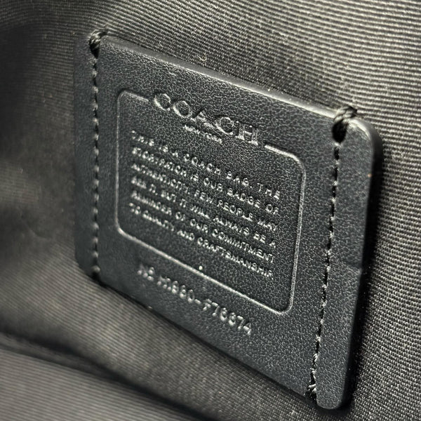 Coach Dome Brown/Black Signature Coated Canvas Crossbody Bag (Pre-owned)