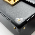 Load image into Gallery viewer, Gucci Black Padlock Small Bamboo Shoulder Bag (Like new) 3W2M6JX

