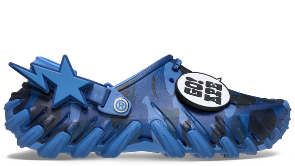 Bape x Crocs Echo RO Clog Bape Powder Blue Camo