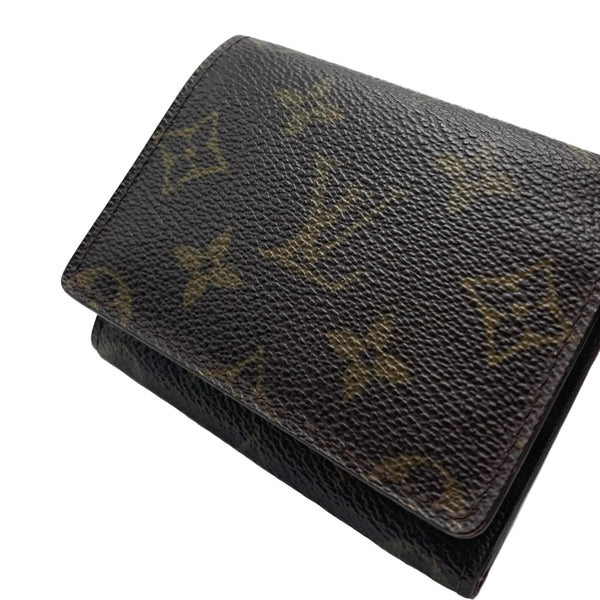 Louis Vuitton Monogram Canvas Envelope Business Card Holder (Pre-owned)