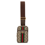 Load image into Gallery viewer, Gucci Mini Ophidia Bag Brown Crossbody Bag (Brandnew)
